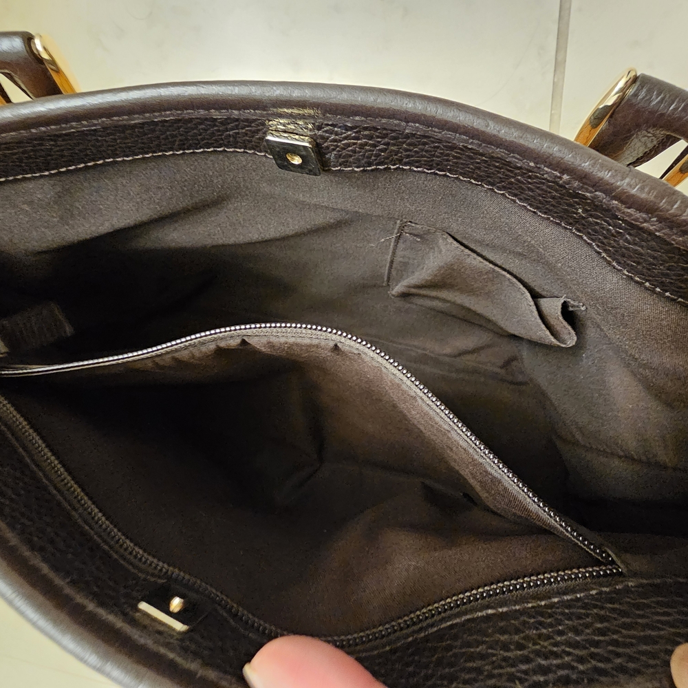 Gucci Orange and Black Tote Bag - Picture 8 of 10